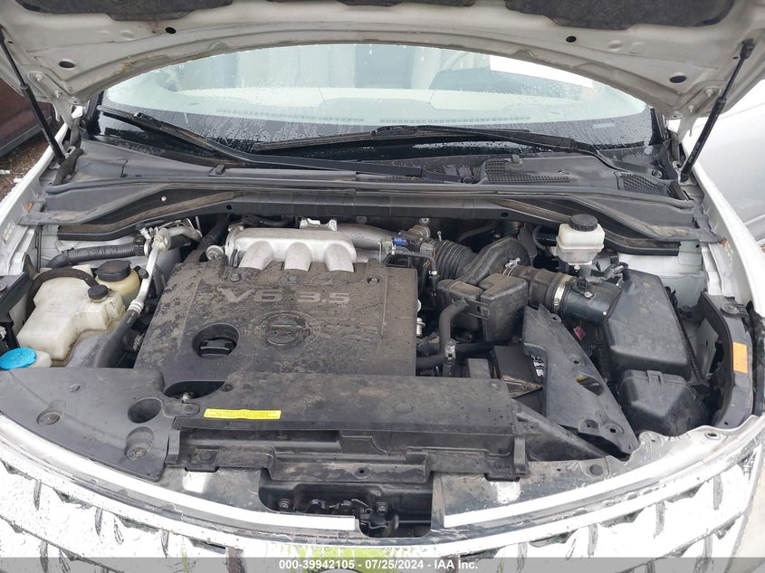 2007 Nissan Murano Sl VIN: JN8AZ08T97W532190 Lot: 39942105