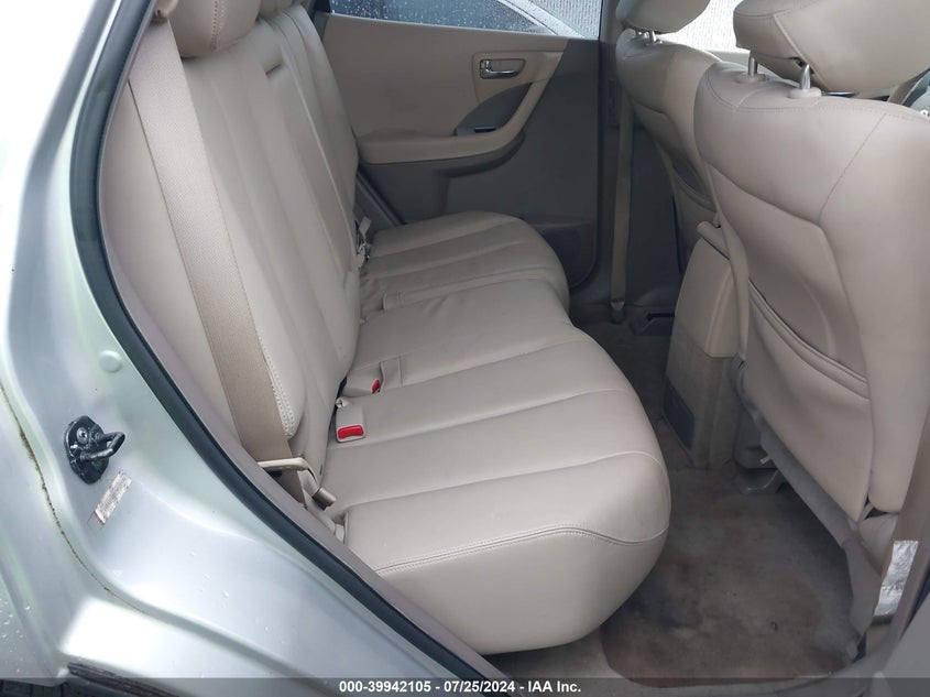 2007 Nissan Murano Sl VIN: JN8AZ08T97W532190 Lot: 39942105