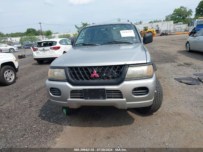 2001 Mitsubishi Montero Sport Es/Ls VIN: JA4MT21H51P057998 Lot: 39942135