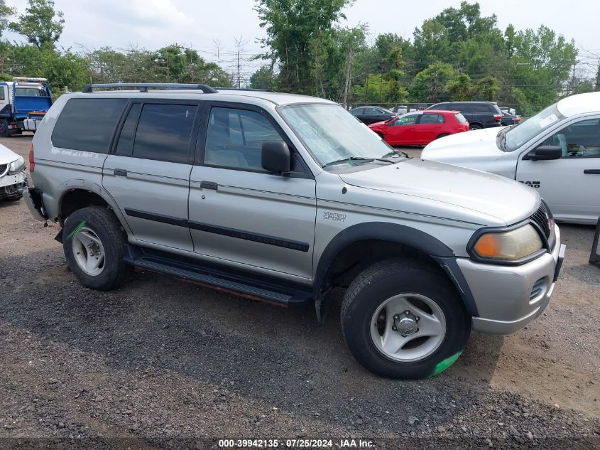 2001 Mitsubishi Montero Sport Es/Ls VIN: JA4MT21H51P057998 Lot: 39942135