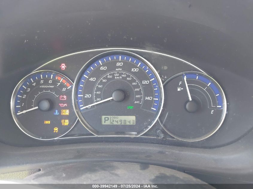 2011 Subaru Forester 2.5X Limited VIN: JF2SHBEC5BH732260 Lot: 39942149