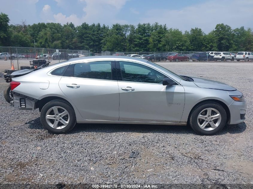 2021 Chevrolet Malibu Fwd Ls VIN: 1G1ZB5ST4MF033164 Lot: 39942170