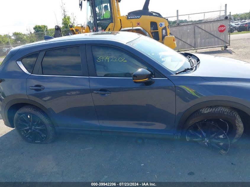 2021 Mazda Cx-5 Carbon Edition Turbo VIN: JM3KFBCY6M0454299 Lot: 39942206