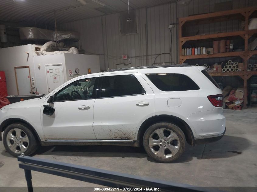 2015 Dodge Durango Limited VIN: 1C4RDJDG8FC240574 Lot: 39942211