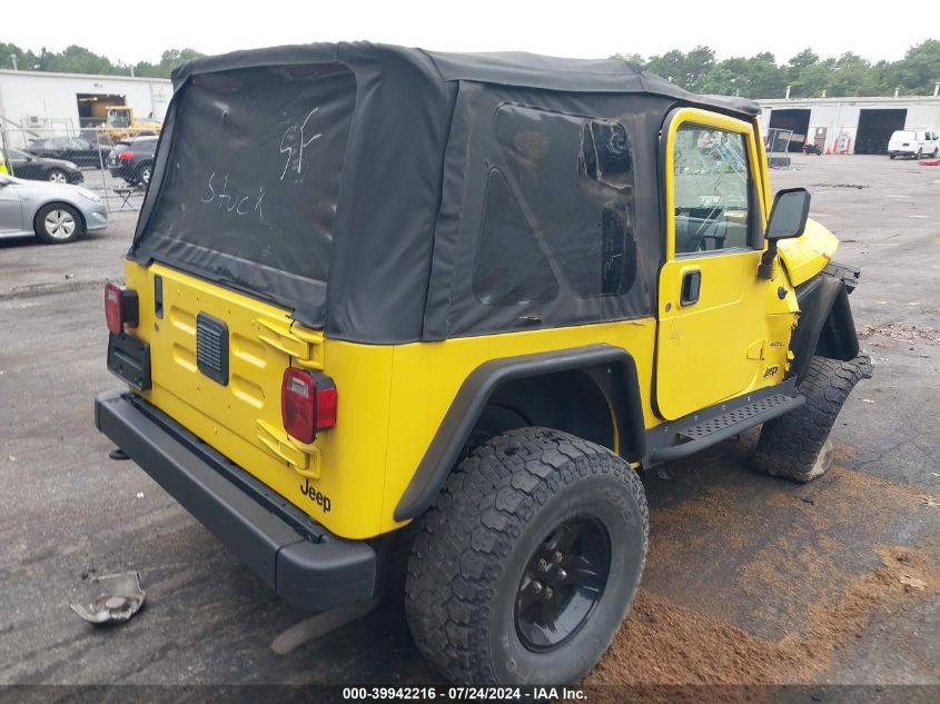 2004 Jeep Wrangler Sport VIN: 1J4FA49S24P710446 Lot: 39942216