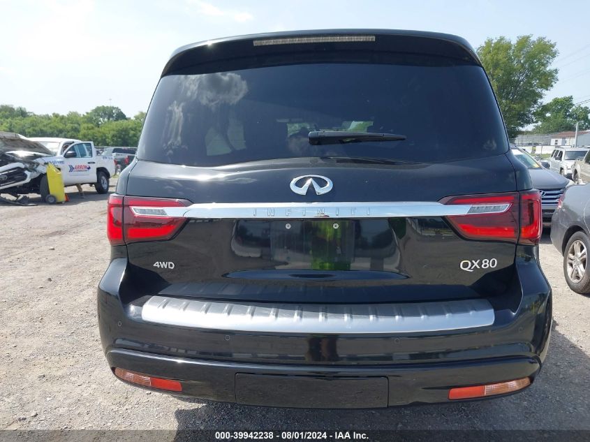 2021 Infiniti Qx80 Sensory Awd VIN: JN8AZ2BE8M9267729 Lot: 39942238