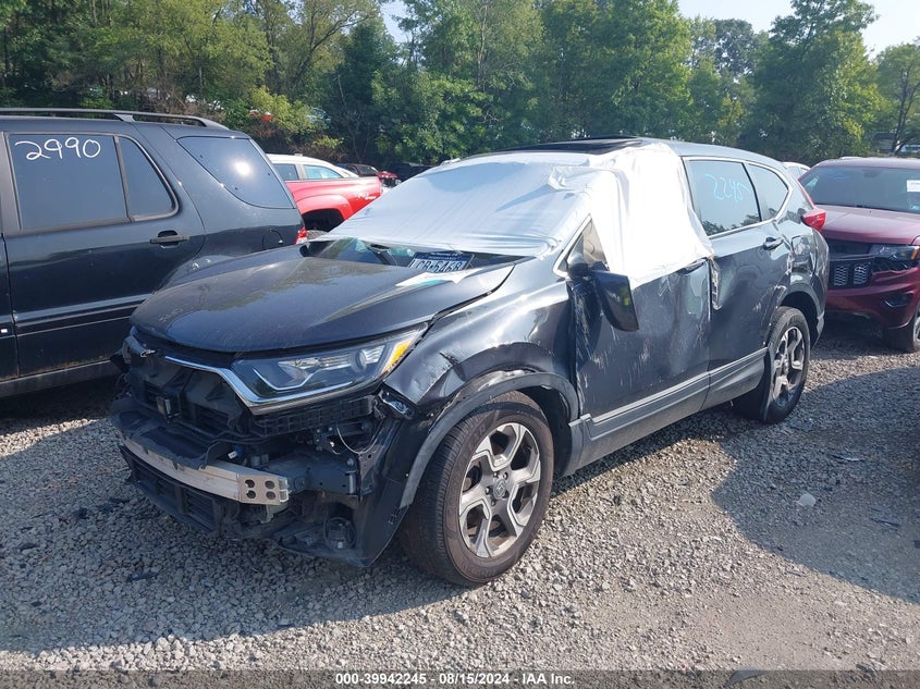 VIN 7FARW2H53KE042334 2019 HONDA CR-V EX