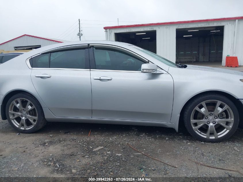 2012 Acura Tl VIN: 19UUA9F76CA012113 Lot: 39942263