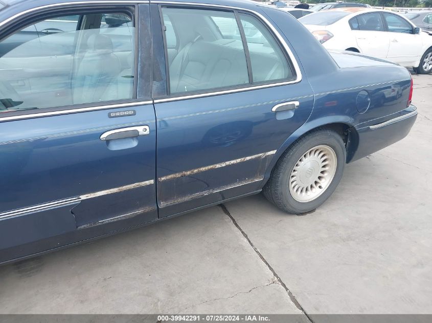 1998 Mercury Grand Marquis Ls/Limited VIN: 2MEFM75W8WX631849 Lot: 39942291