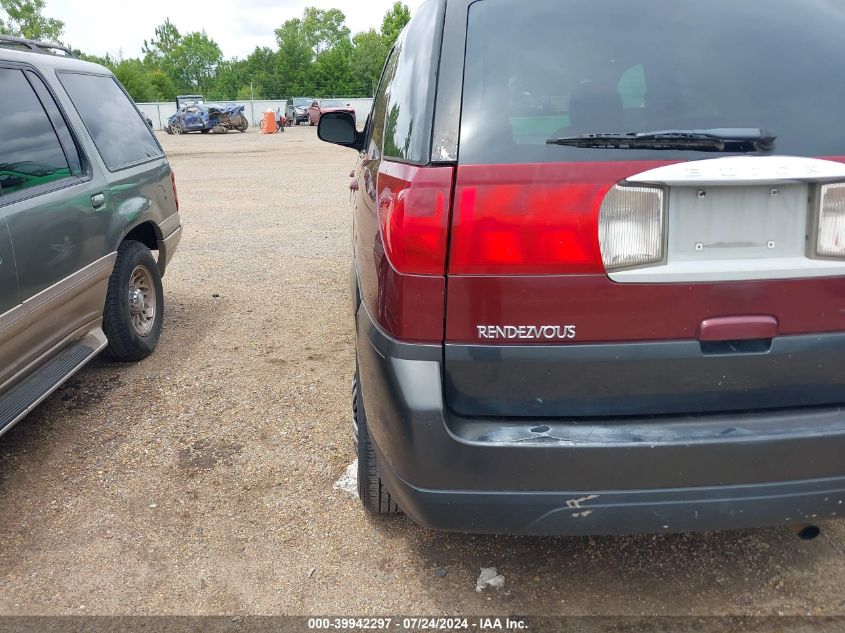 2004 Buick Rendezvous Cx VIN: 3G5DA03E54S592927 Lot: 39942297