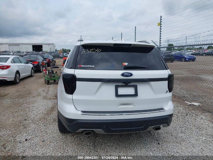 1FM5K8D82JGB43194 2018 Ford Explorer Xlt