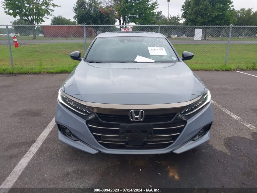 2022 Honda Accord Sport 2.0T VIN: 1HGCV2F30NA018089 Lot: 39942323