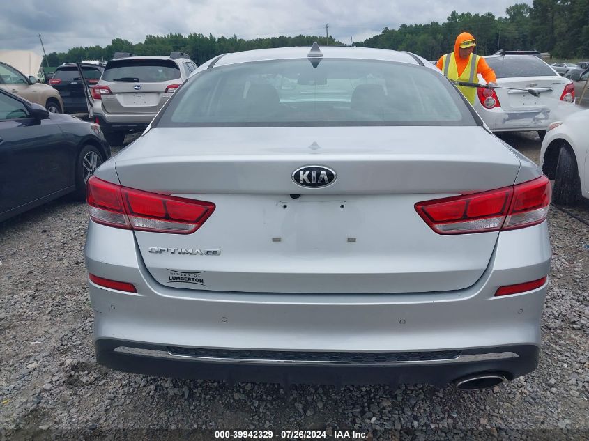 2020 Kia Optima Lx VIN: 5XXGT4L3XLG424744 Lot: 39942329