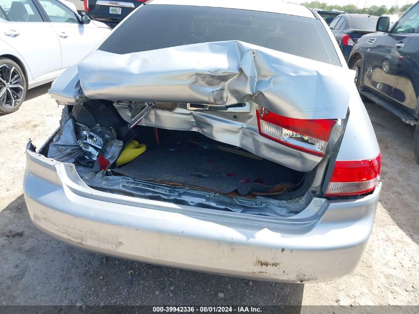 2004 Honda Accord 2.4 Lx VIN: 3HGCM56374G705364 Lot: 39942336