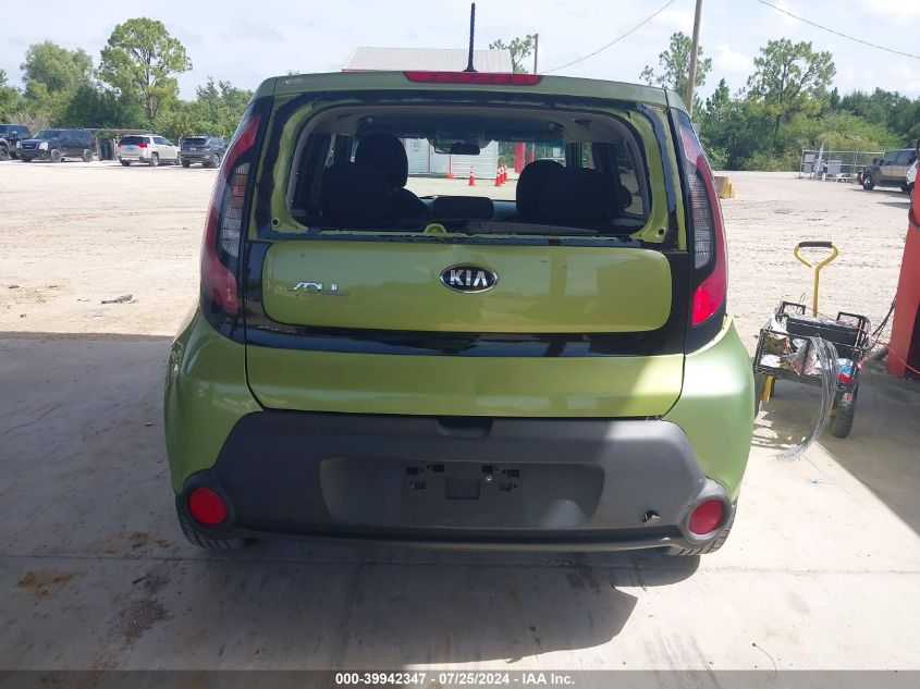 2015 Kia Soul VIN: KNDJN2A24F7800043 Lot: 39942347