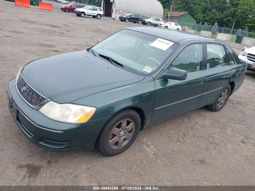 4T1BF28B11U178644 | 2001 TOYOTA AVALON