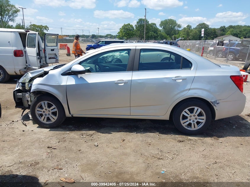 2012 Chevrolet Sonic Lt VIN: 1G1JC5SH2C4153576 Lot: 39942405