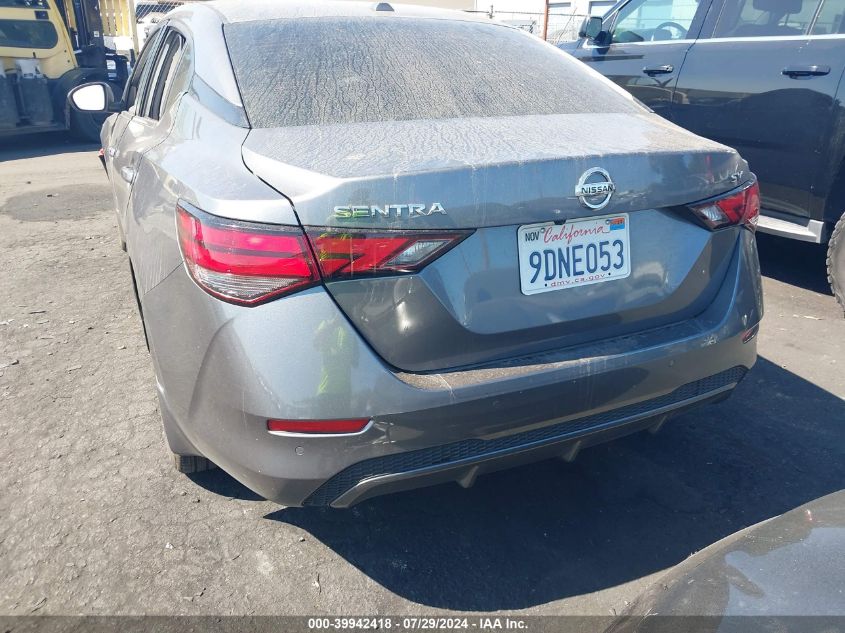 2022 Nissan Sentra Sv VIN: 3N1AB8CV7NY304401 Lot: 39942418