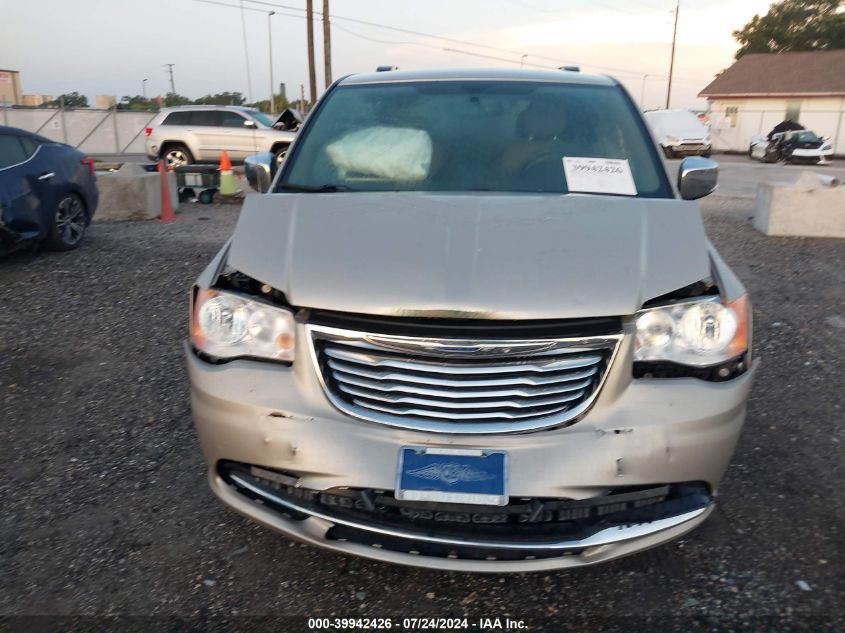 2013 Chrysler Town & Country Touring L VIN: 2C4RC1CG2DR777501 Lot: 39942426