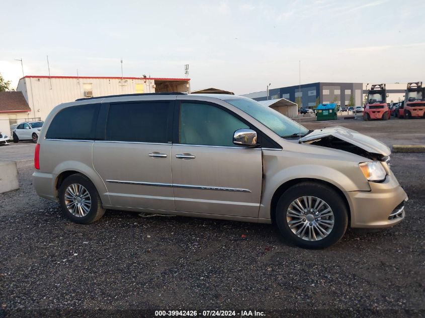 2013 Chrysler Town & Country Touring L VIN: 2C4RC1CG2DR777501 Lot: 39942426