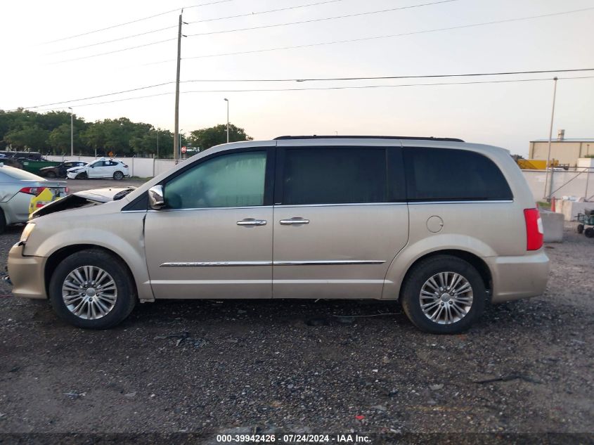 2013 Chrysler Town & Country Touring L VIN: 2C4RC1CG2DR777501 Lot: 39942426