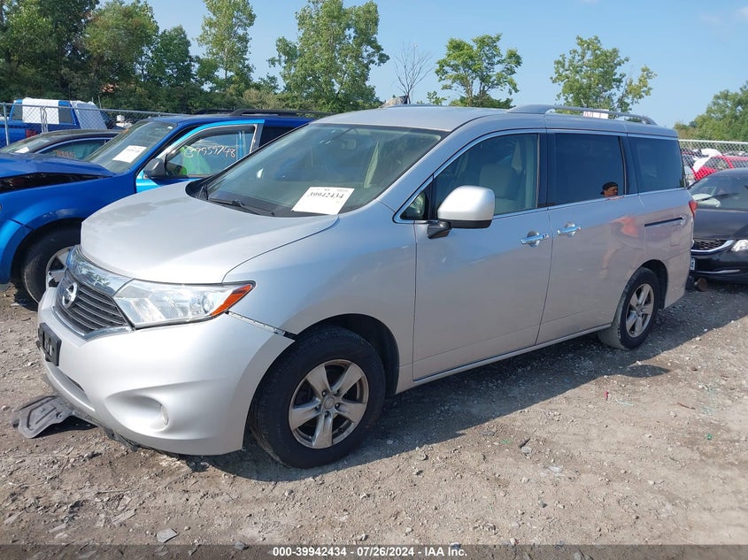 2017 Nissan Quest Sv VIN: JN8AE2KP2H9170044 Lot: 39942434
