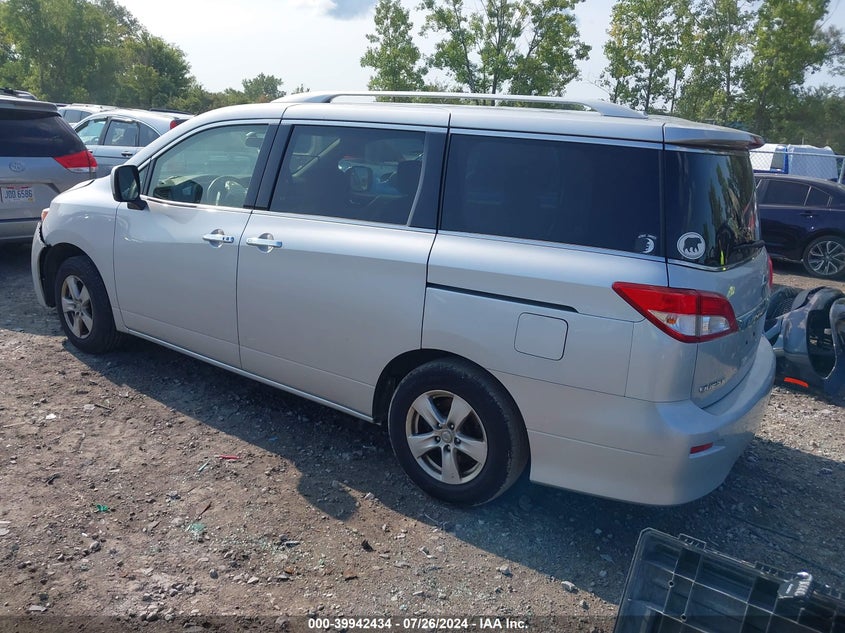 2017 Nissan Quest Sv VIN: JN8AE2KP2H9170044 Lot: 39942434