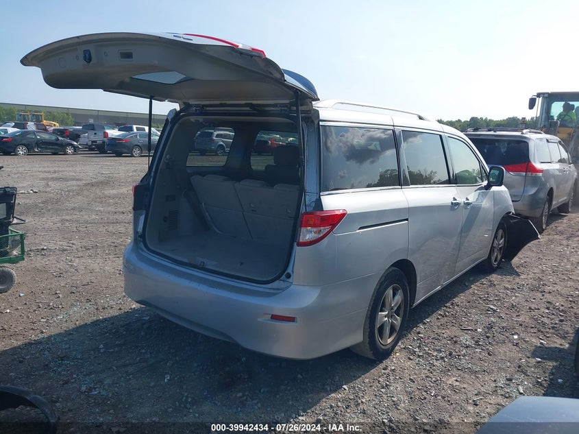 2017 Nissan Quest Sv VIN: JN8AE2KP2H9170044 Lot: 39942434