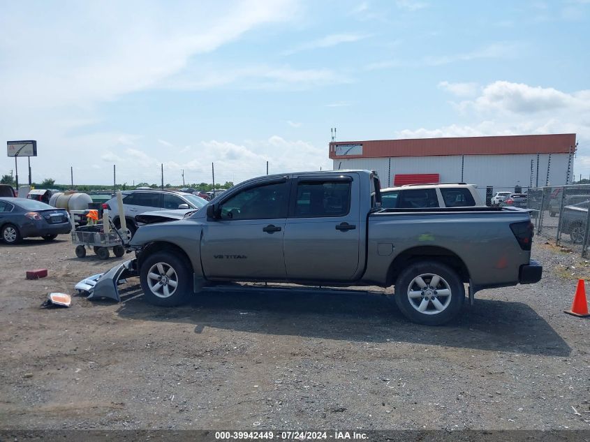 2015 Nissan Titan S VIN: 1N6BA0EK3FN511078 Lot: 39942449