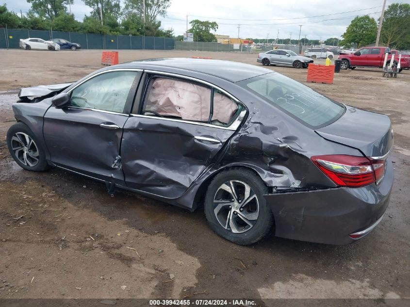 2016 Honda Accord Lx VIN: 1HGCR2F37GA120111 Lot: 39942455