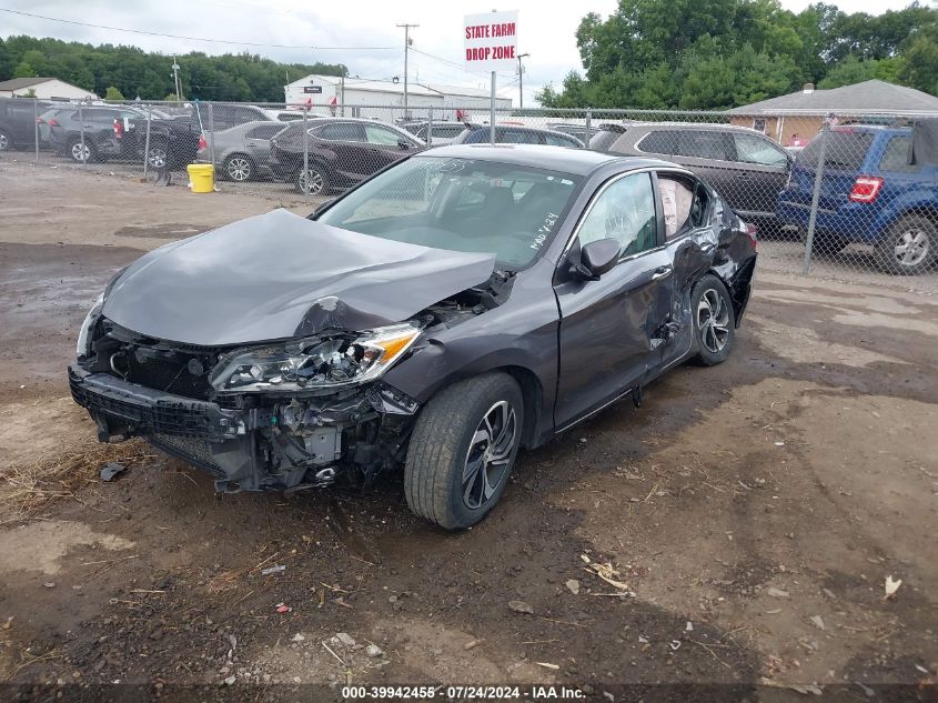 1HGCR2F37GA120111 2016 Honda Accord Lx