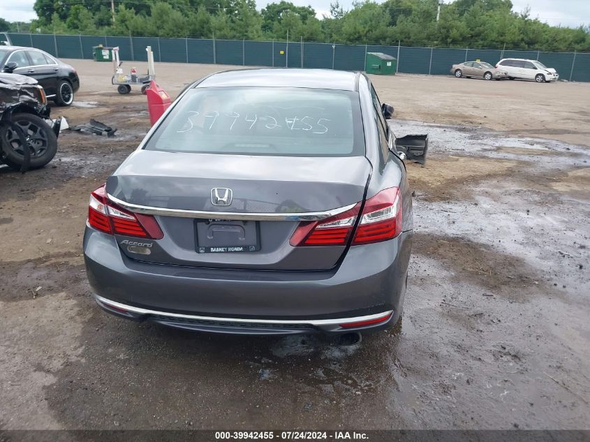 1HGCR2F37GA120111 2016 Honda Accord Lx