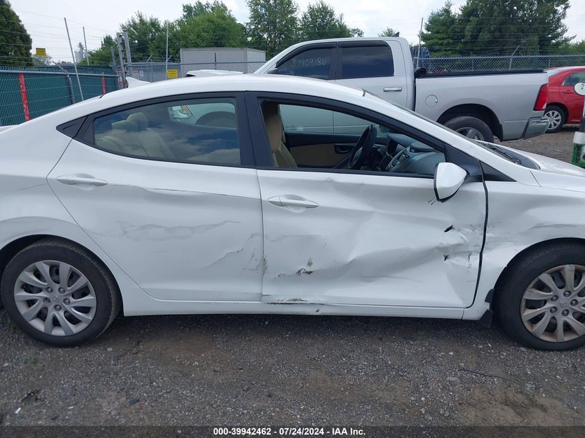 2013 Hyundai Elantra Gls VIN: 5NPDH4AE2DH171837 Lot: 39942462