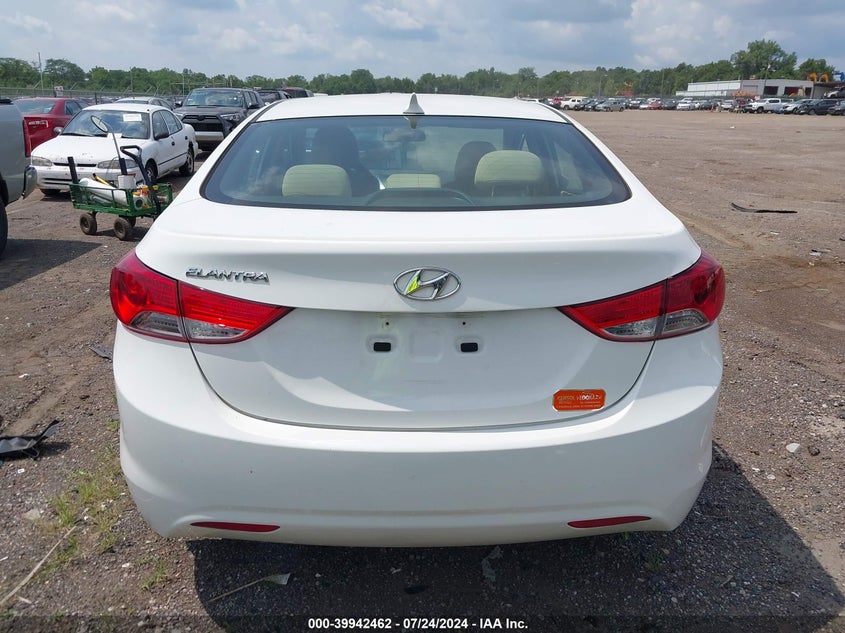 2013 Hyundai Elantra Gls VIN: 5NPDH4AE2DH171837 Lot: 39942462