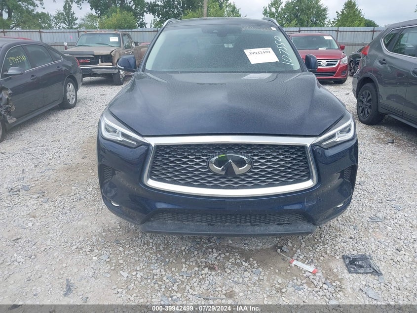 VIN 3PCAJ5BB3MF107550 2021 INFINITI QX50 LUXE AWD