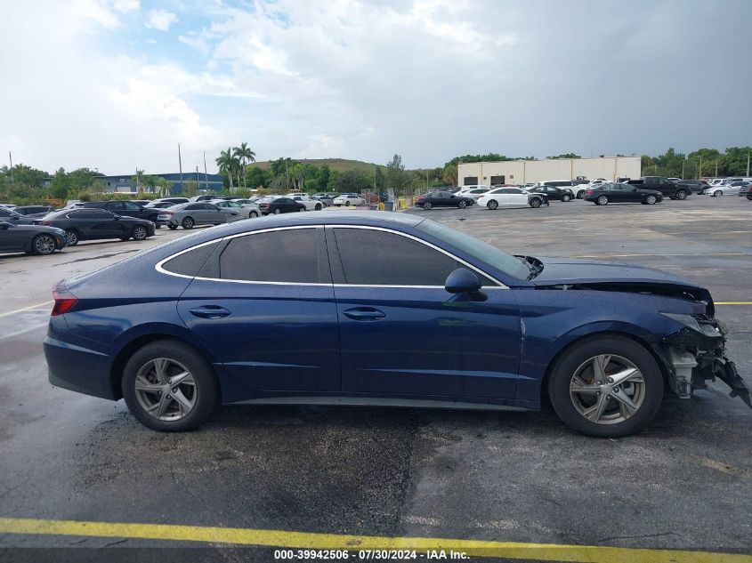 2021 Hyundai Sonata Se VIN: 5NPEG4JA4MH114687 Lot: 39942506