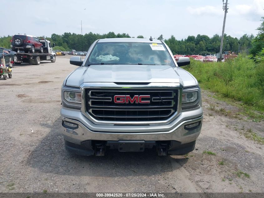 2017 GMC Sierra 1500 Sle VIN: 3GTU2MEC6HG102836 Lot: 39942520