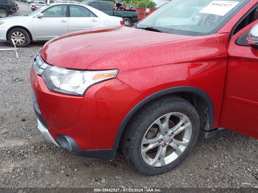 2015 Mitsubishi Outlander Se VIN: JA4AZ3A33FZ012355 Lot: 39942527