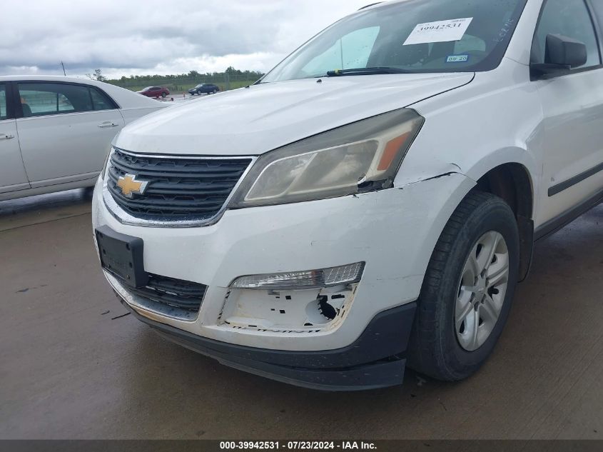 2016 Chevrolet Traverse Ls VIN: 1GNKRFED4GJ286881 Lot: 39942531