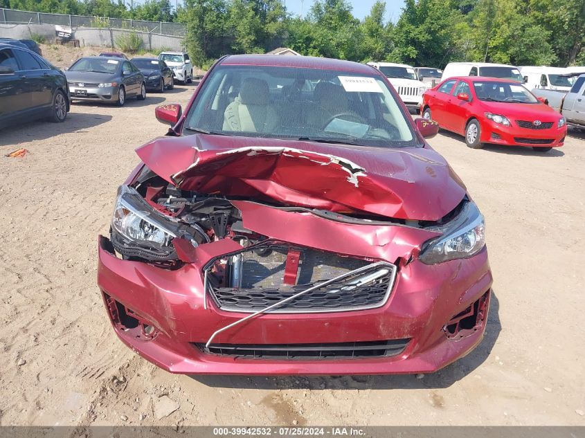 2018 Subaru Impreza Premium VIN: 4S3GKAB65J3624621 Lot: 39942532