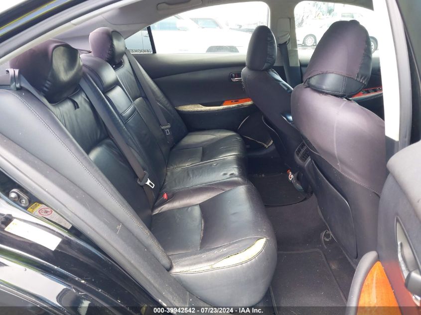 2008 Lexus Es 350 VIN: JTHBJ46G382195818 Lot: 39942542