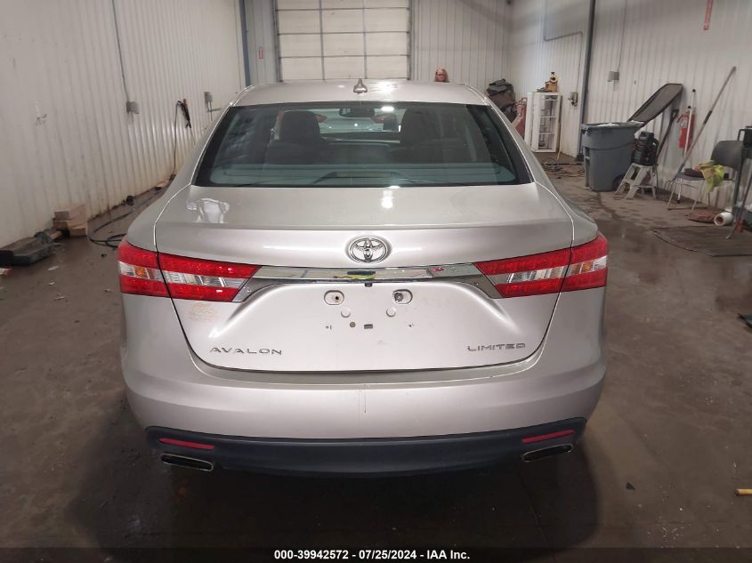 2013 Toyota Avalon Limited VIN: 4T1BK1EB5DU016109 Lot: 39942572