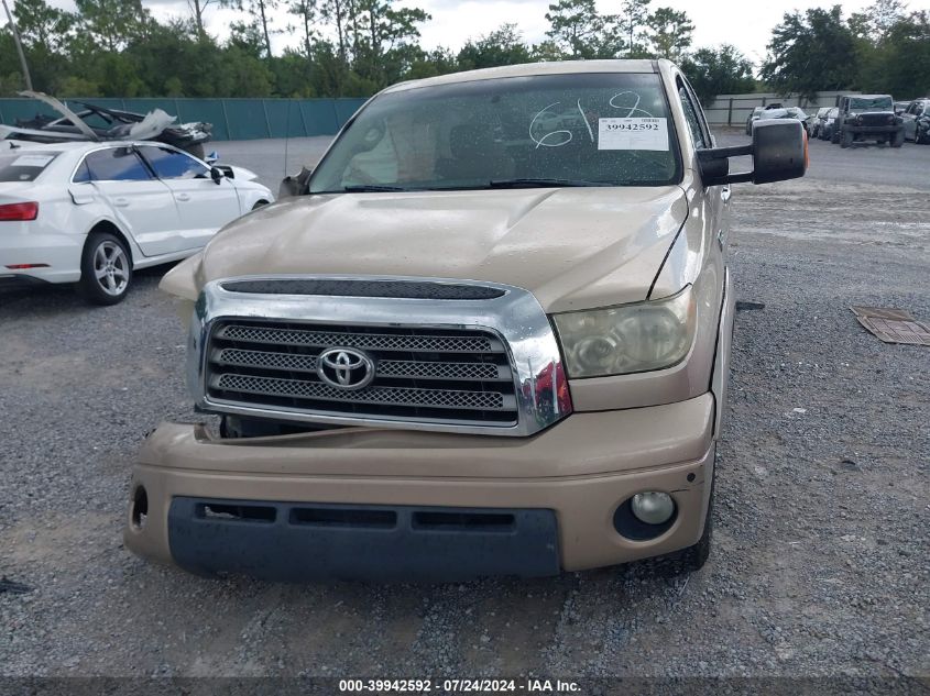 2007 Toyota Tundra Crewmax Limited VIN: 5TBEV58107S466030 Lot: 39942592