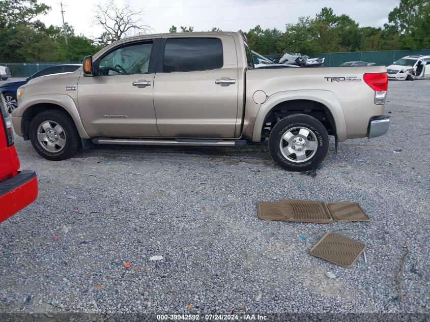 2007 Toyota Tundra Crewmax Limited VIN: 5TBEV58107S466030 Lot: 39942592