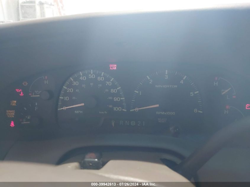 2000 Lincoln Navigator VIN: 5LMFU28A9YLJ20793 Lot: 39942613