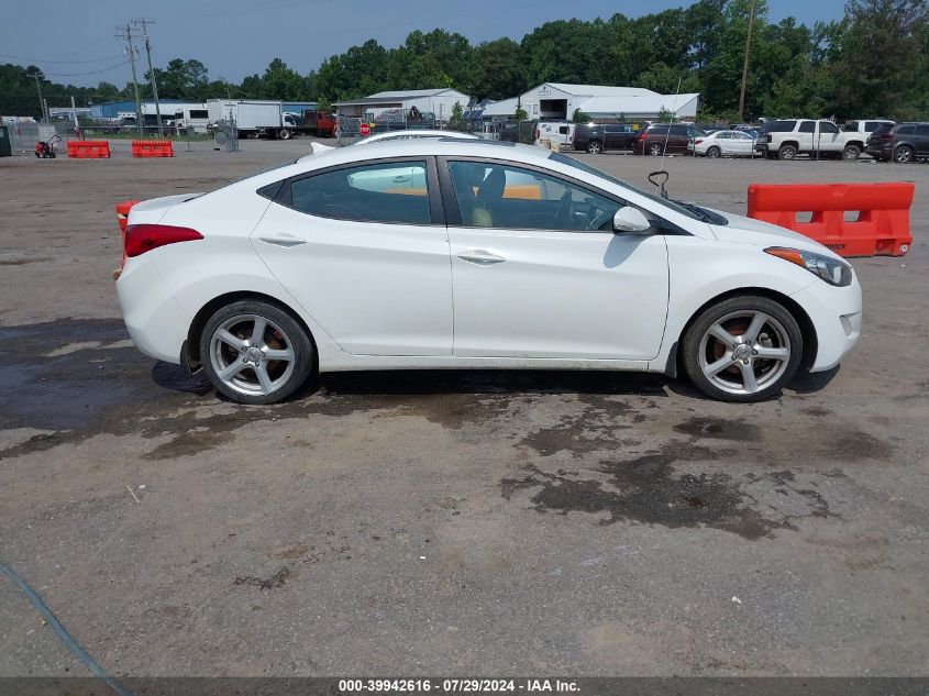 2013 Hyundai Elantra Limited VIN: 5NPDH4AE9DH282241 Lot: 39942616