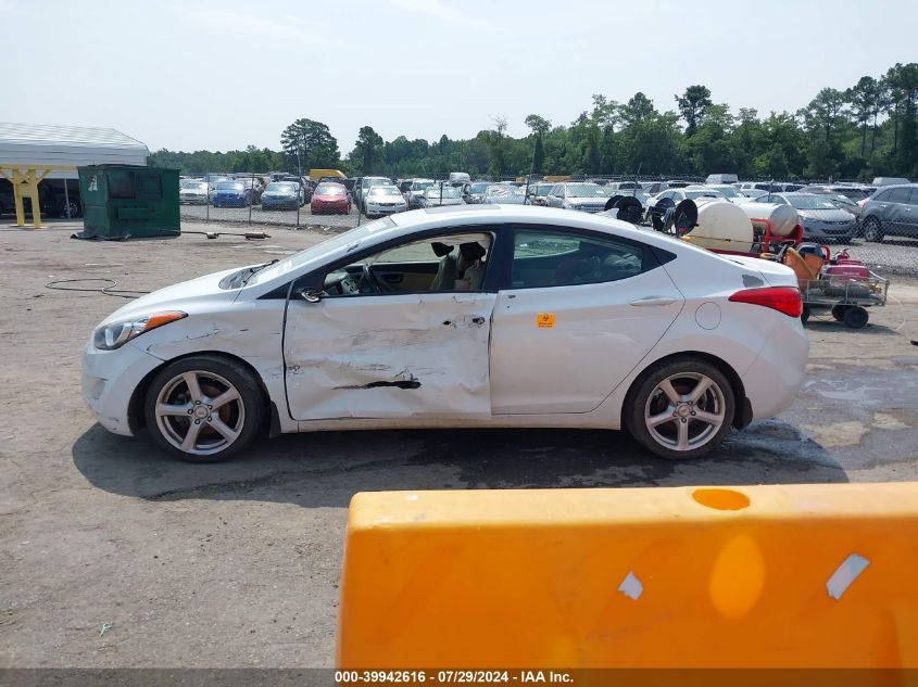 2013 Hyundai Elantra Limited VIN: 5NPDH4AE9DH282241 Lot: 39942616