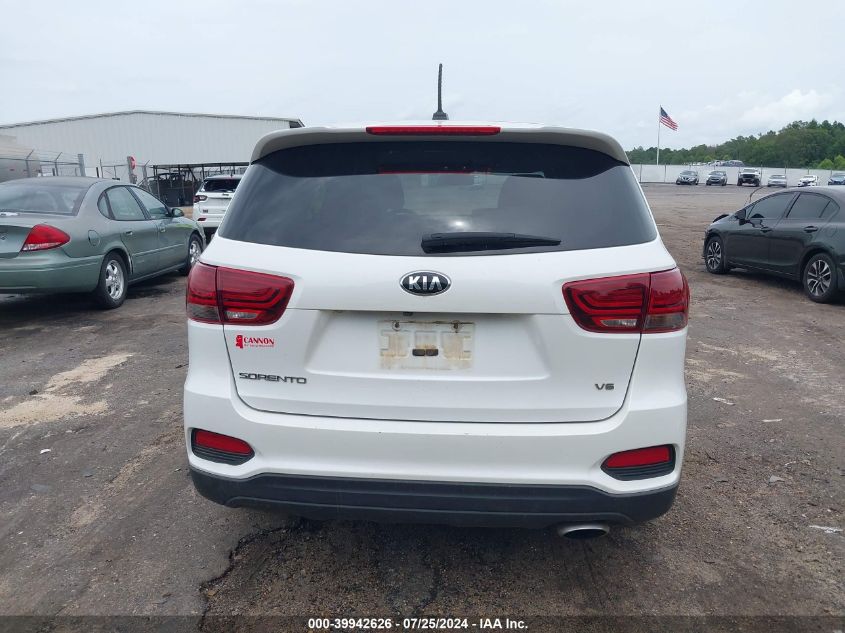 2020 Kia Sorento 3.3L Lx VIN: 5XYPG4A5XLG613804 Lot: 39942626