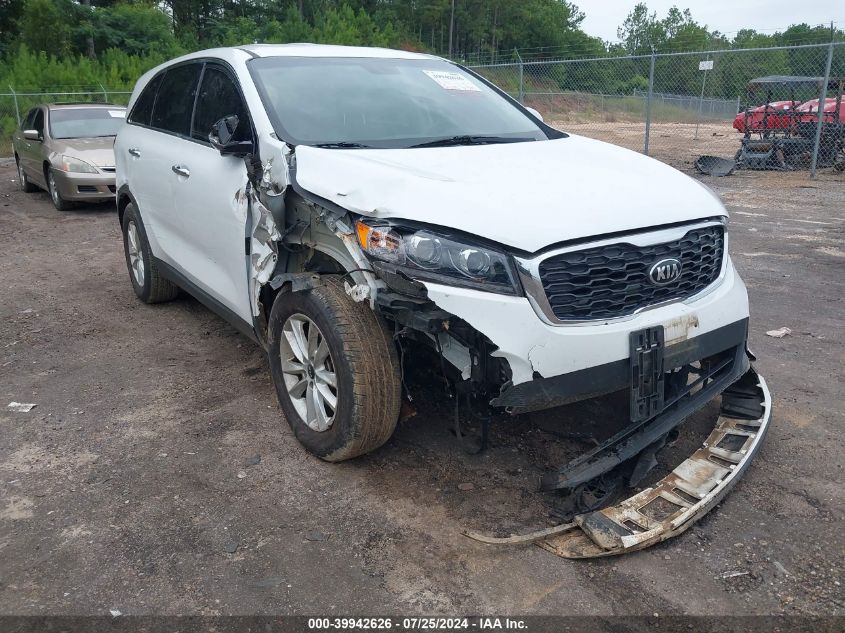 2020 Kia Sorento 3.3L Lx VIN: 5XYPG4A5XLG613804 Lot: 39942626