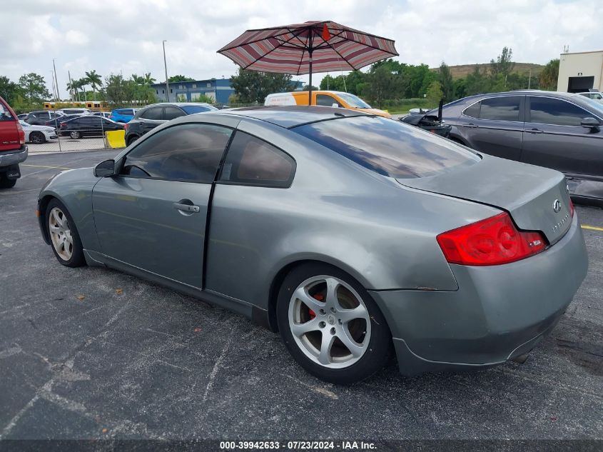 2006 Infiniti G35 VIN: JNKCV54EX6M714218 Lot: 39942633